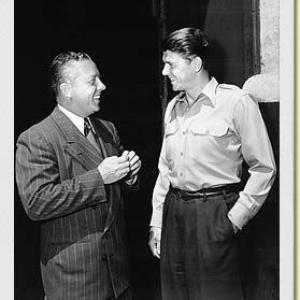 Ronald Reagan and Barney Oldfield