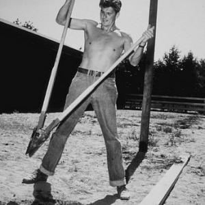 Ronald Reagan at his ranch in Northridge California