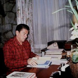 Ronald Reagan in Pacific Palisades