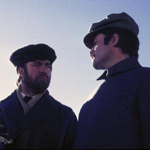 Still of Alan Bates and Oliver Reed in Women in Love 1969