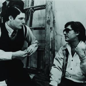 Still of Christopher Reeve and Robert Evans in Superman (1978)