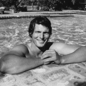 Christopher Reeve at home in Beverly HillsCA