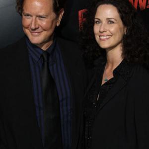 Judge Reinhold and his wife Amy Reinhold at the Hollywood premiere of The Runaways