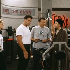 Still of Helen Hunt, Paul Reiser, Bruno Kirby and Paul Parducci in Mad About You (1992)