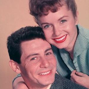 Debbie Reynolds with Eddie Fisher C 1955