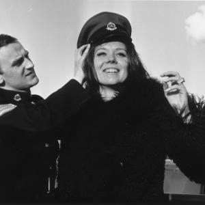 Still of Diana Rigg and John Thaw in The Avengers 1961