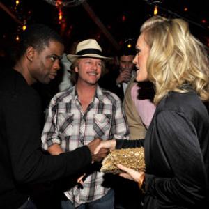 Chris Rock, David Spade and Carrie Underwood