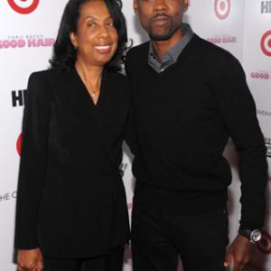 Chris Rock and Rose Rock at event of Good Hair 2009