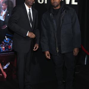 Chris Rock and Kanye West at event of Top Five 2014
