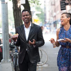 Still of Chris Rock and Rosario Dawson in Top Five 2014