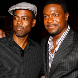 Chris Tucker and Chris Rock at event of Rush Hour 3 (2007)