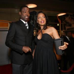 Chris Rock and Gina Torres at event of I Think I Love My Wife 2007