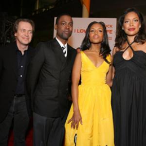 Steve Buscemi, Chris Rock, Gina Torres and Kerry Washington at event of I Think I Love My Wife (2007)