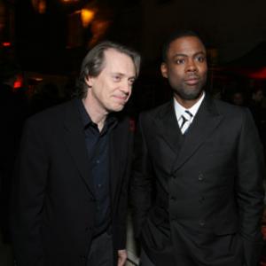 Steve Buscemi and Chris Rock at event of I Think I Love My Wife (2007)