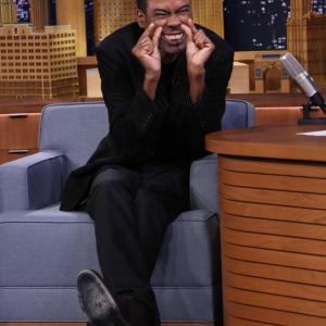 Comedian Chris Rock on The Tonight Show Starring Jimmy Fallon June 12 2014