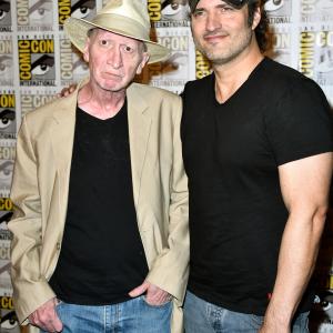 Robert Rodriguez and Frank Miller at event of Sin City A Dame to Kill For 2014