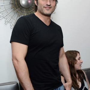 Robert Rodriguez at event of Sin City: A Dame to Kill For (2014)
