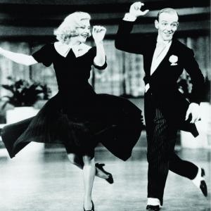 Still of Fred Astaire and Ginger Rogers in Swing Time 1936