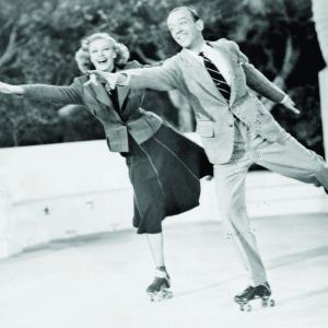 Still of Fred Astaire and Ginger Rogers in Shall We Dance 1937