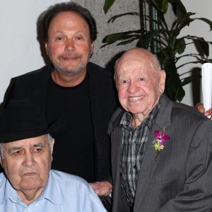 Billy Crystal, Mickey Rooney and Jonathan Winters