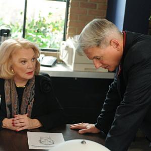 Still of Mark Harmon and Gena Rowlands in NCIS: Naval Criminal Investigative Service (2003)
