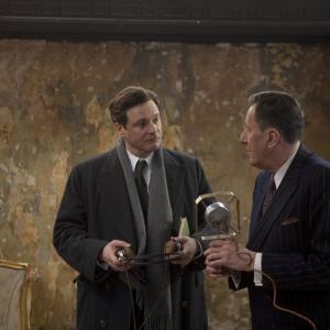 Still of Colin Firth and Geoffrey Rush in Karaliaus kalba (2010)