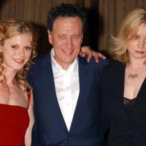 Geoffrey Rush, Emily Watson and Emilia Fox at event of The Life and Death of Peter Sellers (2004)