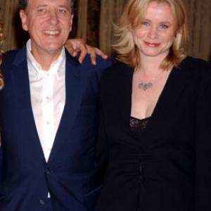 Geoffrey Rush and Emily Watson at event of The Life and Death of Peter Sellers 2004