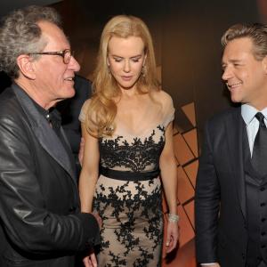 Russell Crowe, Nicole Kidman and Geoffrey Rush