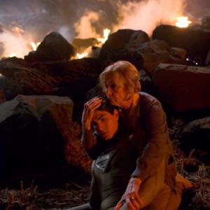 Still of Eva Marie Saint and Brandon Routh in Superman Returns (2006)