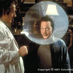 Still of Rob Schneider and Michael Caton in The Animal 2001
