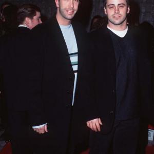 Matt LeBlanc and David Schwimmer at event of Klyksmas 1996