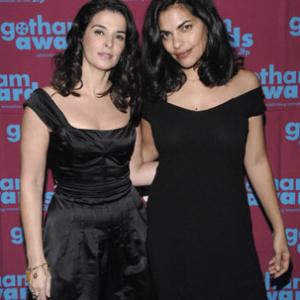 Annabella Sciorra and Sarita Choudhury