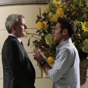 Still of Campbell Scott and Mark Feuerstein in Royal Pains (2009)
