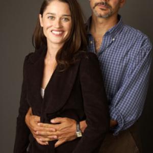 Robin Tunney and Campbell Scott at event of The Secret Lives of Dentists 2002
