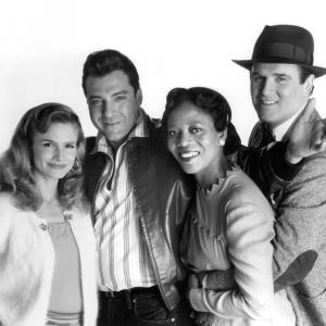 Still of Charles Grodin Kyra Sedgwick Tom Sizemore and Alfre Woodard in Heart and Souls 1993