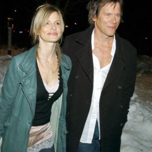Kevin Bacon and Kyra Sedgwick at event of The Woodsman 2004