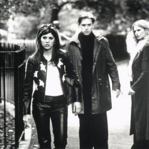 Still of Marisa Tomei Kyra Sedgwick and Ron Eldard in Just a Kiss 2002