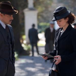 Still of Rufus Sewell and Hayley Atwell in Restless (2012)