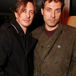 Rufus Sewell and Donovan Leitch Jr.