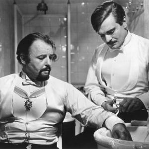 Still of Omar Sharif and Rod Steiger in Doctor Zhivago 1965