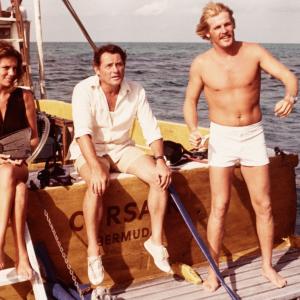 Still of Jacqueline Bisset Nick Nolte and Robert Shaw in The Deep 1977