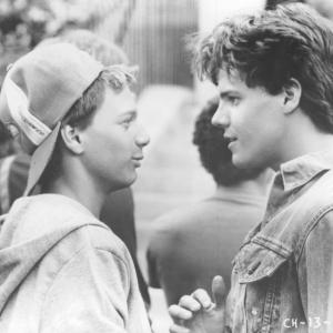 Still of Craig Sheffer and JJ Cohen in Fire with Fire 1986