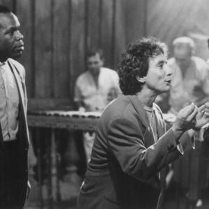 Still of Danny Glover and Martin Short in Pure Luck 1991