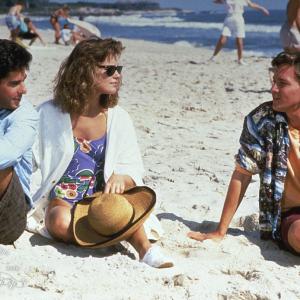 Still of Andrew McCarthy Jonathan Silverman and Catherine Mary Stewart in Weekend at Bernies 1989