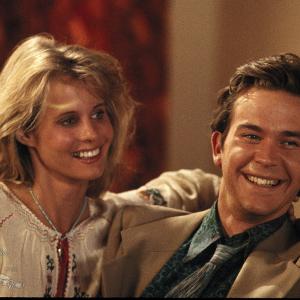 Still of Timothy Hutton and Lori Singer in The Falcon and the Snowman 1985
