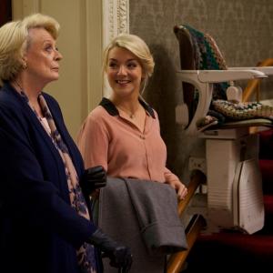 Still of Maggie Smith and Sheridan Smith in Quartet (2012)