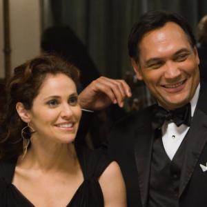 Still of Amy Brenneman and Jimmy Smits in The Jane Austen Book Club 2007