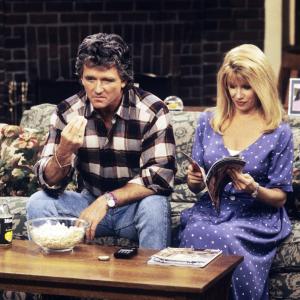 Still of Patrick Duffy and Suzanne Somers in Step by Step 1991