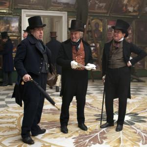 Still of Timothy Spall, Simon Chandler and Clive Francis in Mr. Turner (2014)